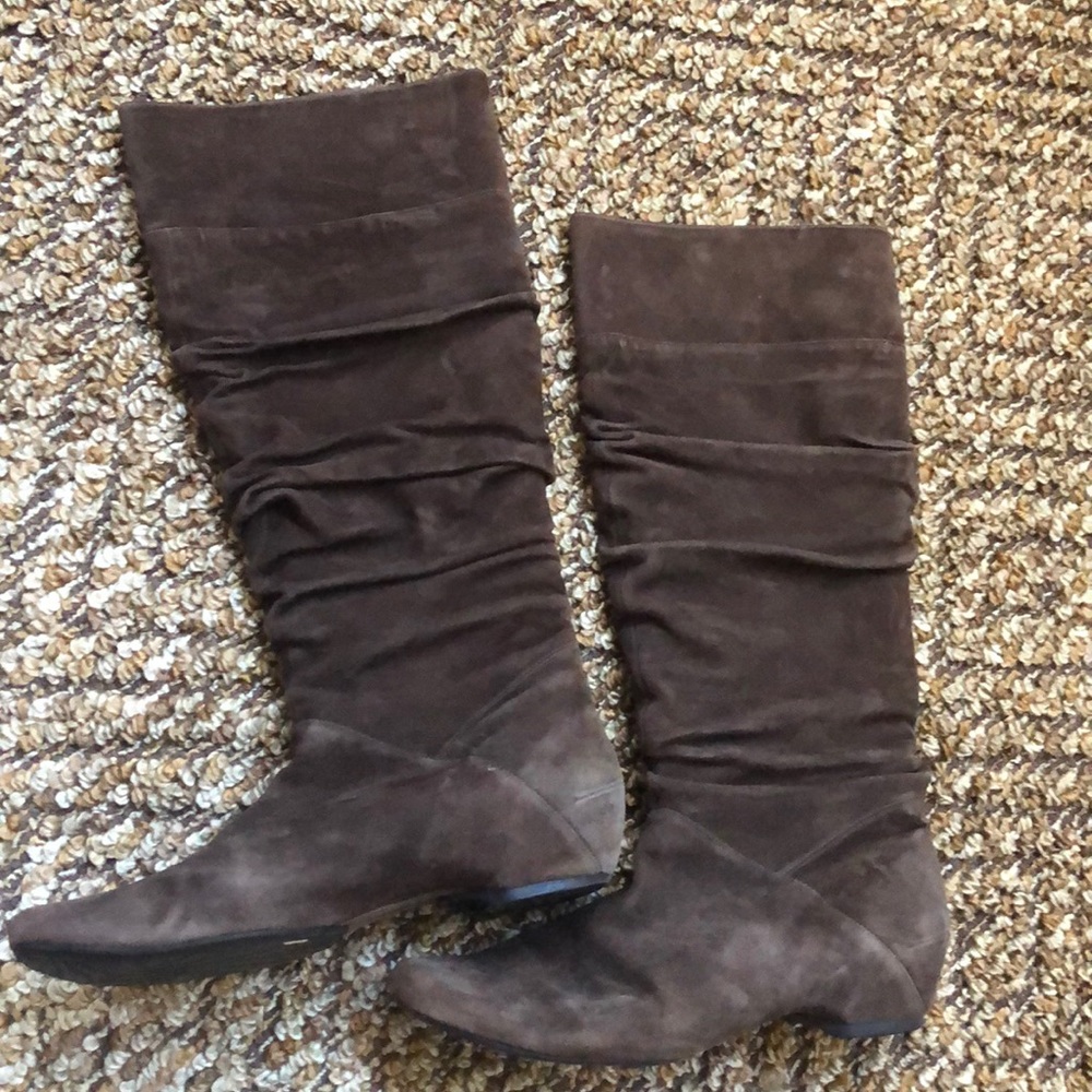 Kenneth Cole Reaction Brown Suede Boots 8.5